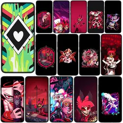 Angel Dust H-Hazbins Hotels Charile Anime Phone for Samsung Galaxy S24 S23 Fe Ultra Plus A55 A35 A24 A25 A15 A05 M55 M15 Case