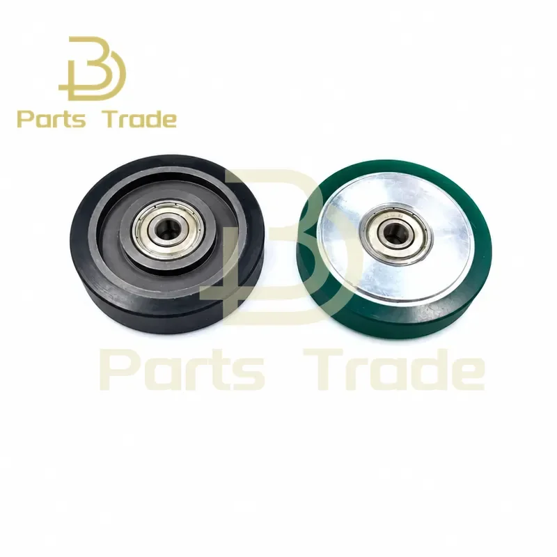 50x6x12mm Rubber Pressure Pinch Roller Wheel for Ryobi Offset Printing Machine Parts Paper Press Feed Roller Replacement