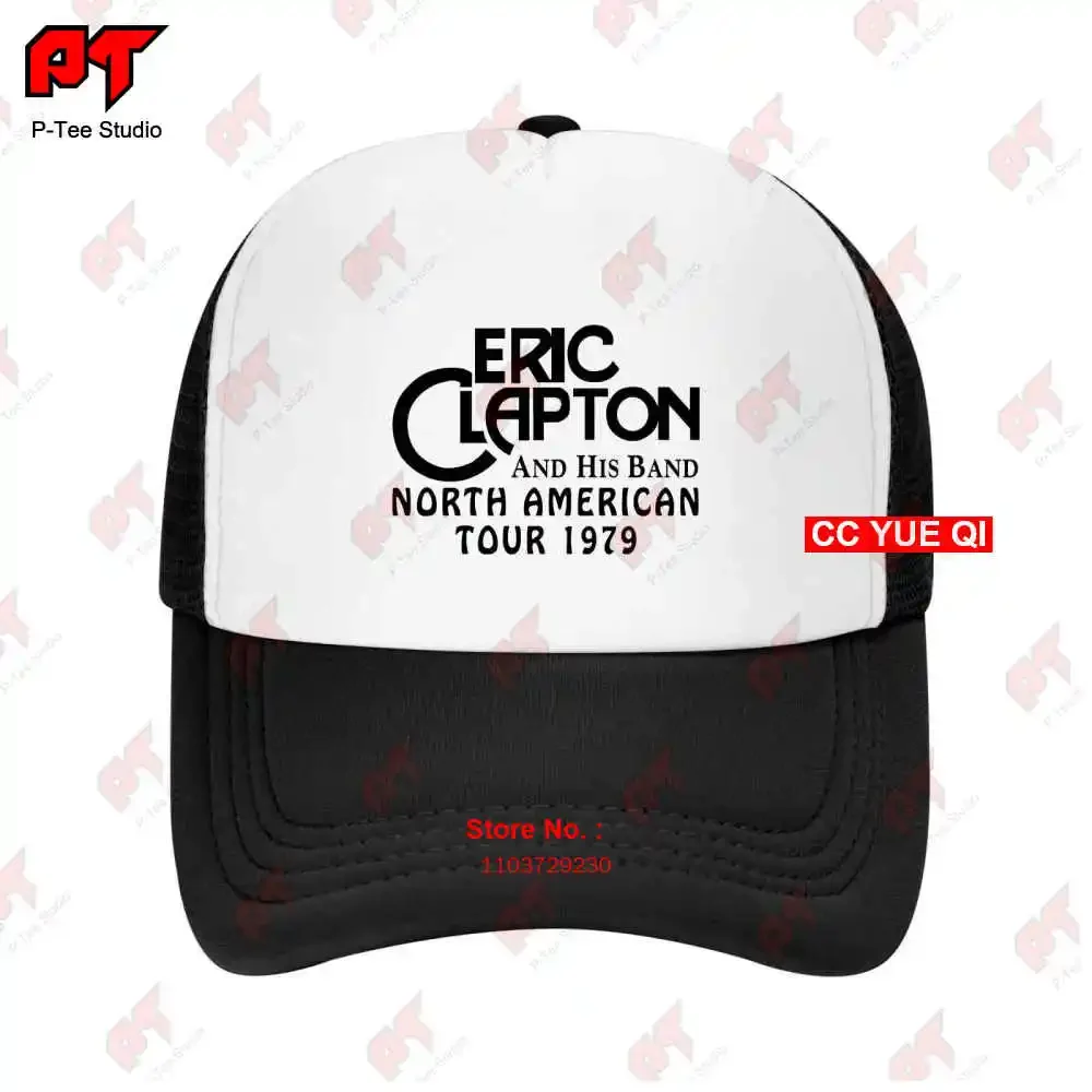 Eric Clapton 79 Greatest Guitarist Rock Guitarist Baseball Caps Truck Cap SY7L