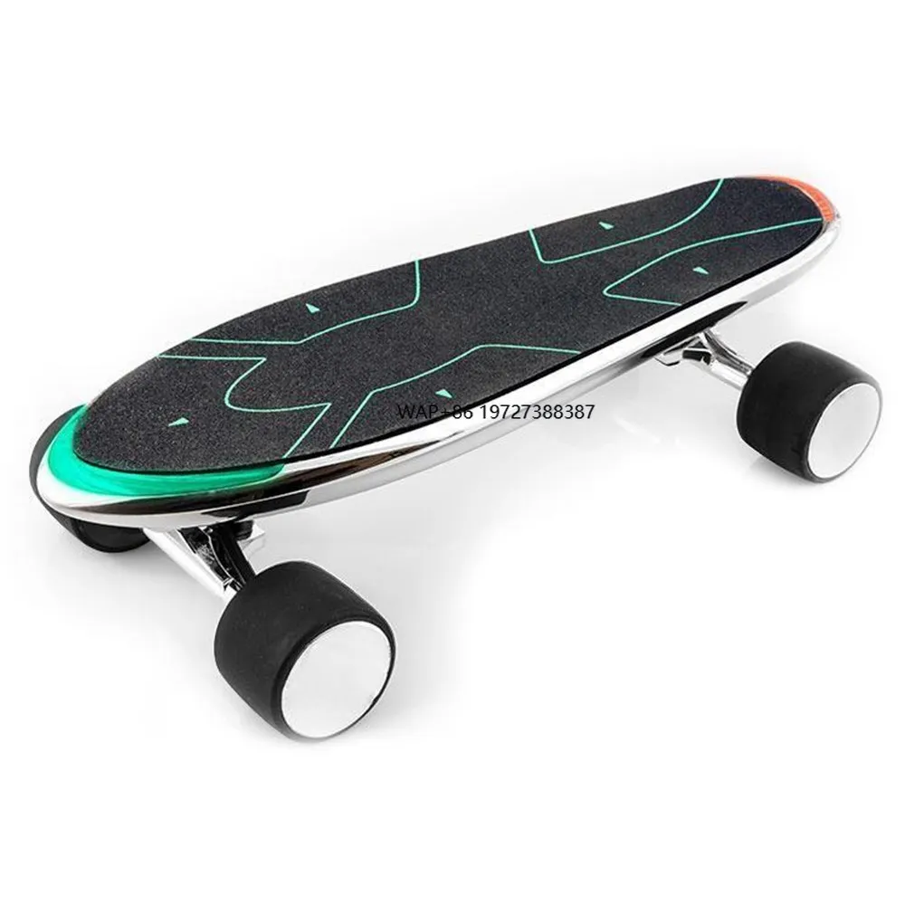 

Electric Powered Skateboard Longboard Street Skateboard Scooter With Light Skateboard Longboard