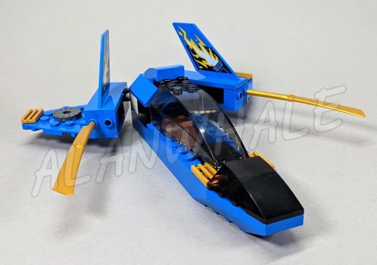 165 pz Legacy Storm Fighter Battle Jet Tempio Serpente Auto Veicolo 11552 Building Blocks Imposta Regali Compatibile Con Il Modello