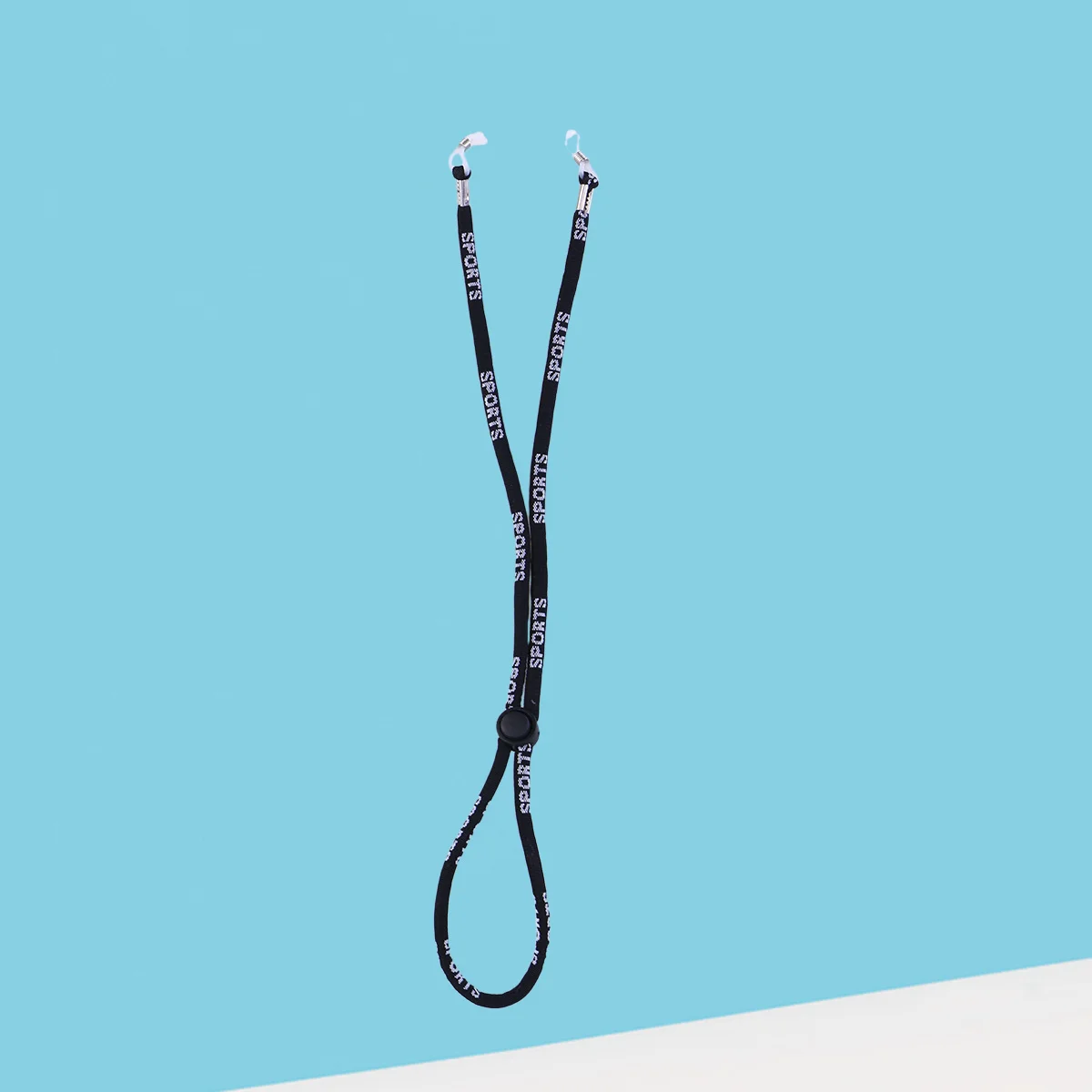 Ремешок для очков Прочный синий регулируемый защитный держатель для очков премиум-класса Шнур для шеи Спорт предотвращает падение Бег Туризм