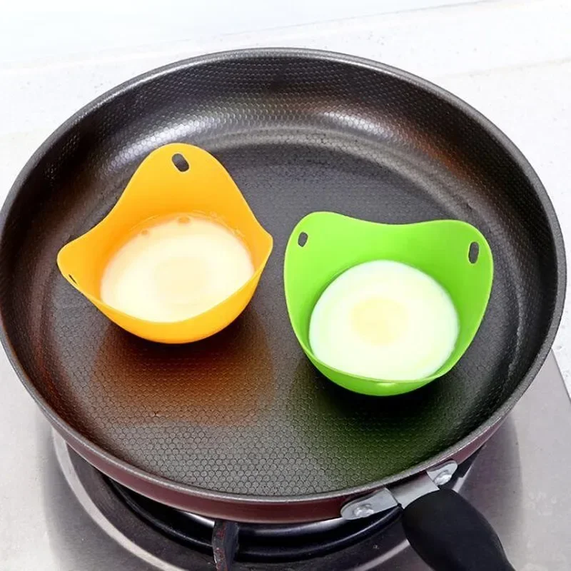 1PC Silicone Egg Poacher Poaching Pods Pan Mould Egg Mold Bowl Rings Cooker Boiler Kitchen Cooking Tool Accessories Gadget