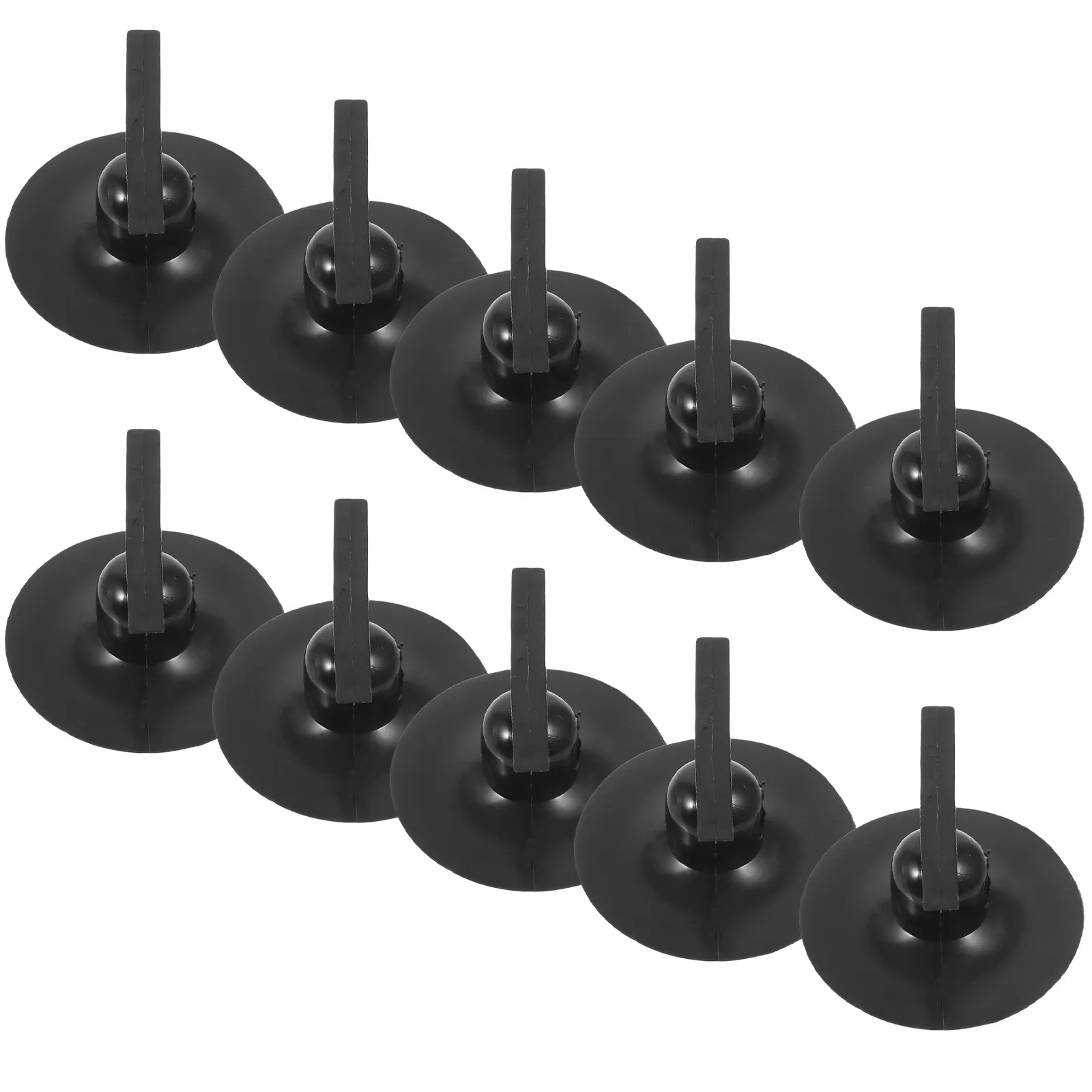 10Pcs Light Bulb Suction Cup Remover Tool Triangle Handle Silicone Bulb Extractor for Recessed High Ceiling Fixture Replacement