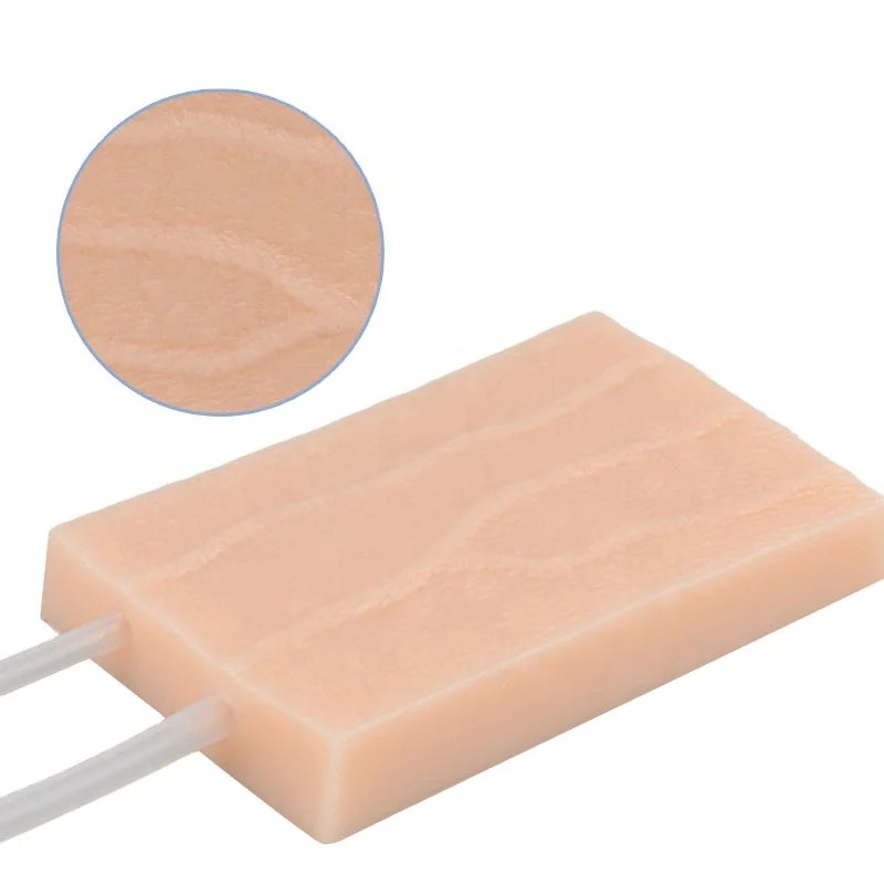 Coussin d'entraînement en silicone pour injection IV, veines simulées en relief pour la formation à la ponction veineuse et à la prélèvement sanguin, simulateur de compétences en phlébotomie.