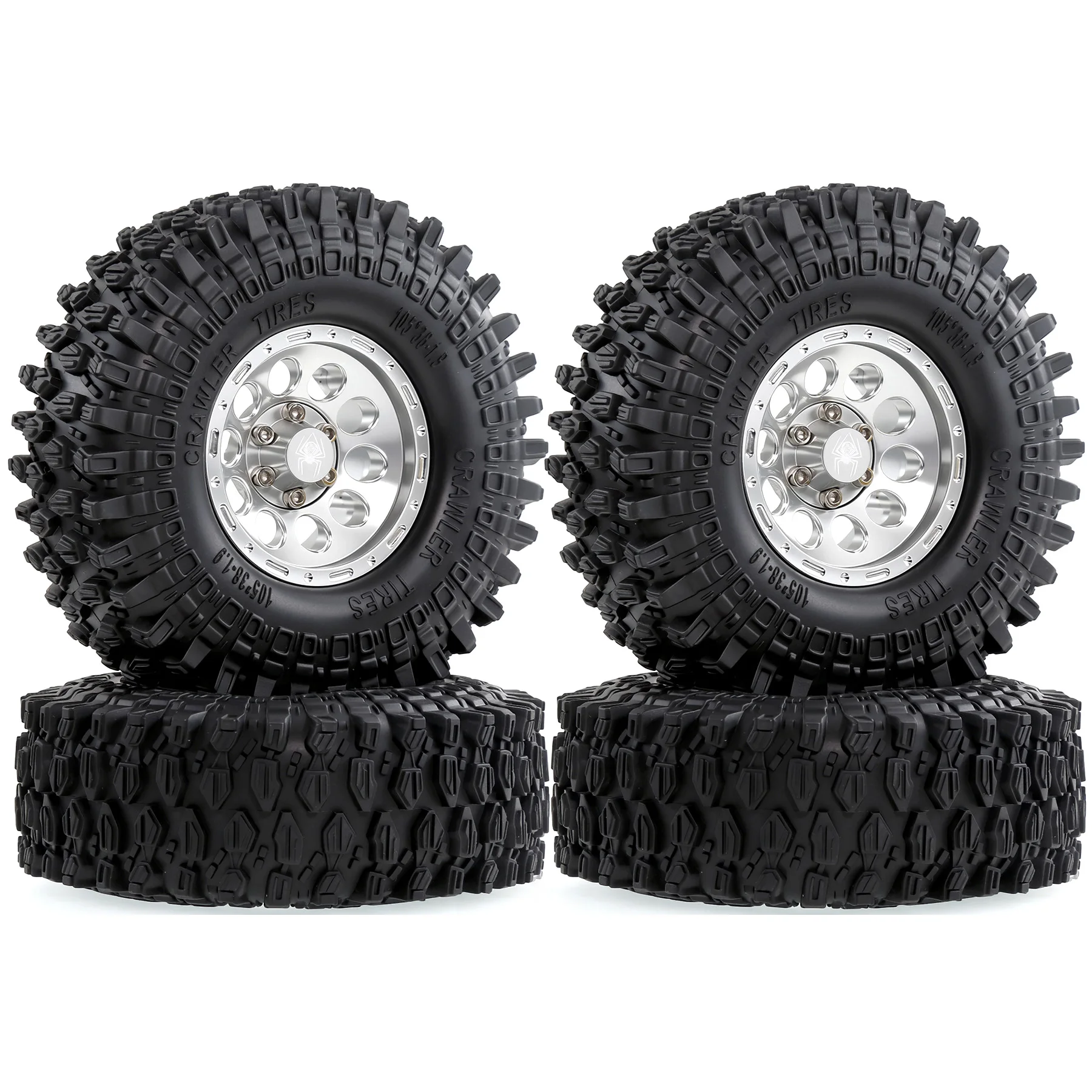 

Колеса и шины 1.9 Beadlock для Traxxas TRX4, Axial SCX10 II III, Redcat Gen8 Gen7, 12 мм шестигранник, 1/10, для модификации краулеров