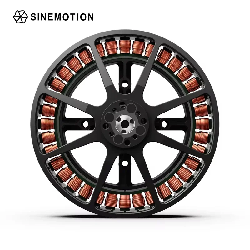 10813E 90KV محرك بتيار مستمر بدون فرش 12S 20.5 كجم أقصى دفع متعدد الدوار VTOL Dr-one Motor