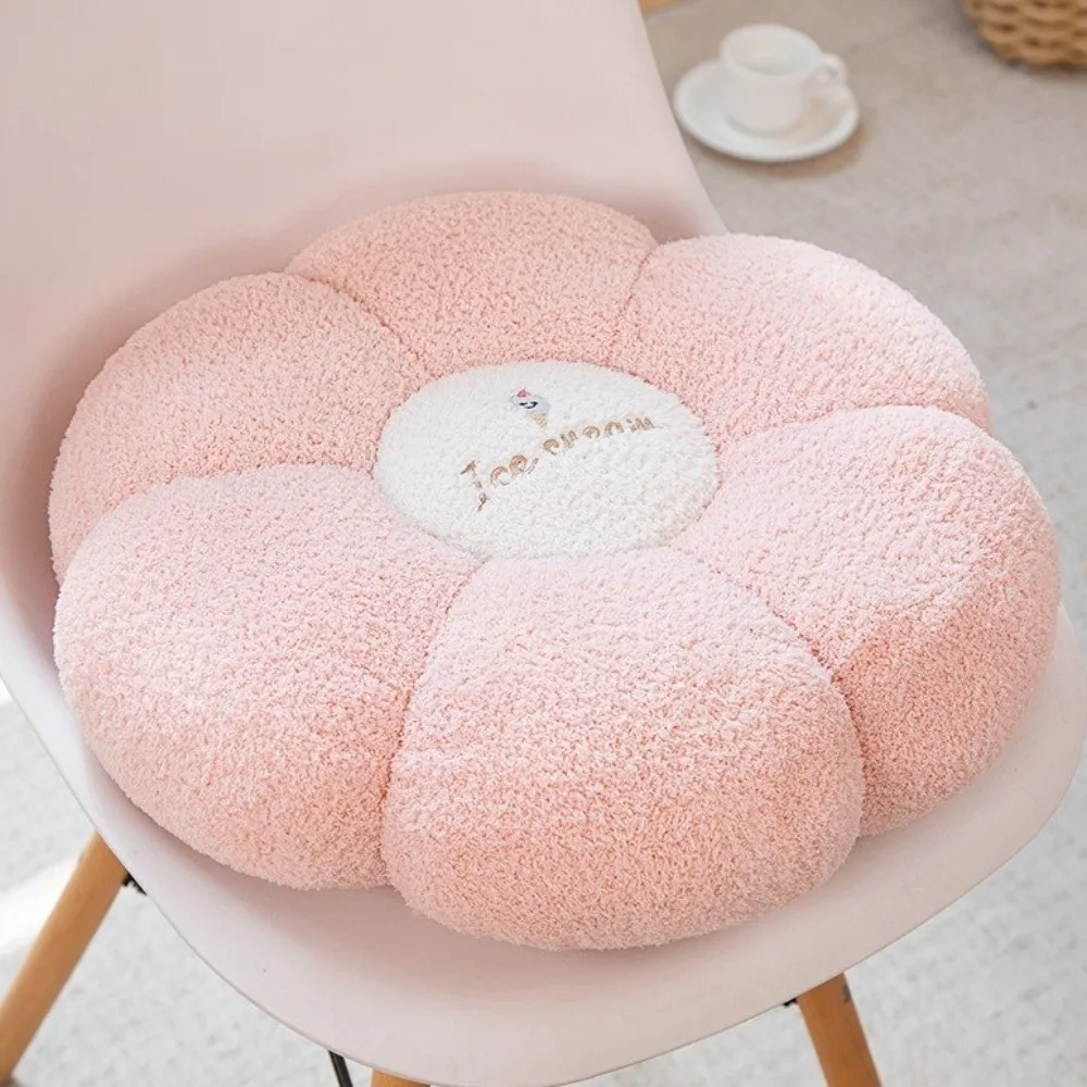 Cute Soft Pumpkin Cushion Round Pumpkin Shape Seat Cushion Comfortable Thickened Chair Pillow Living Room