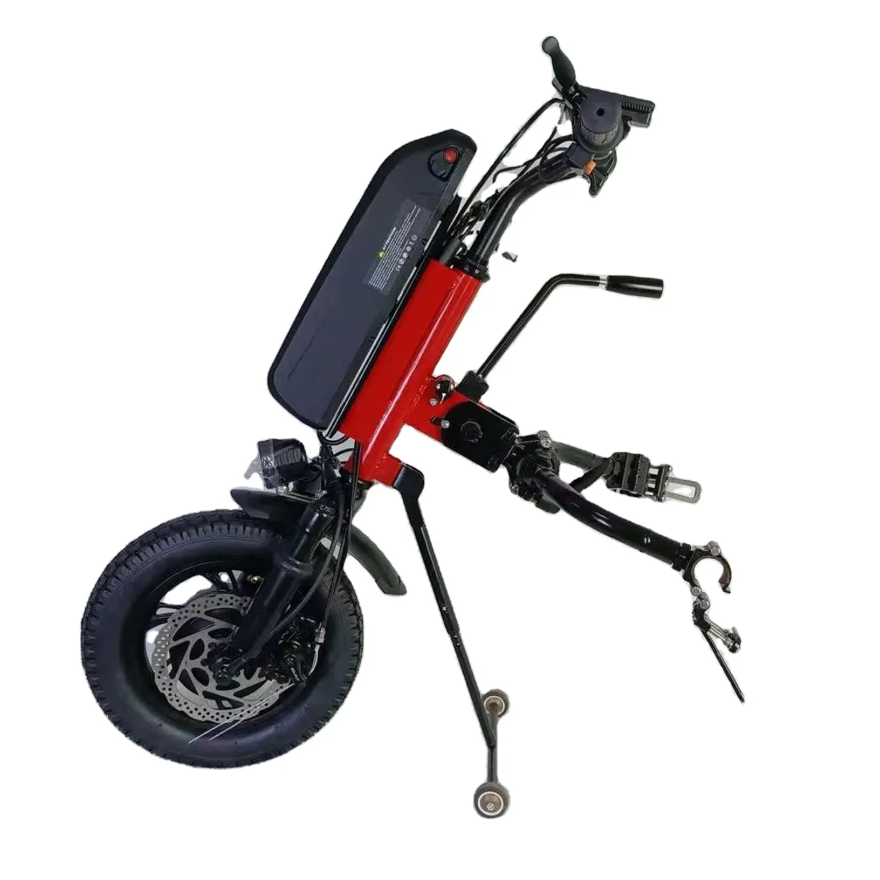 *I% Disabled Mobility Walking Aid Electric Wheelchair Conversion Kit with Electric Front Attachment for Manual Wheelchairs