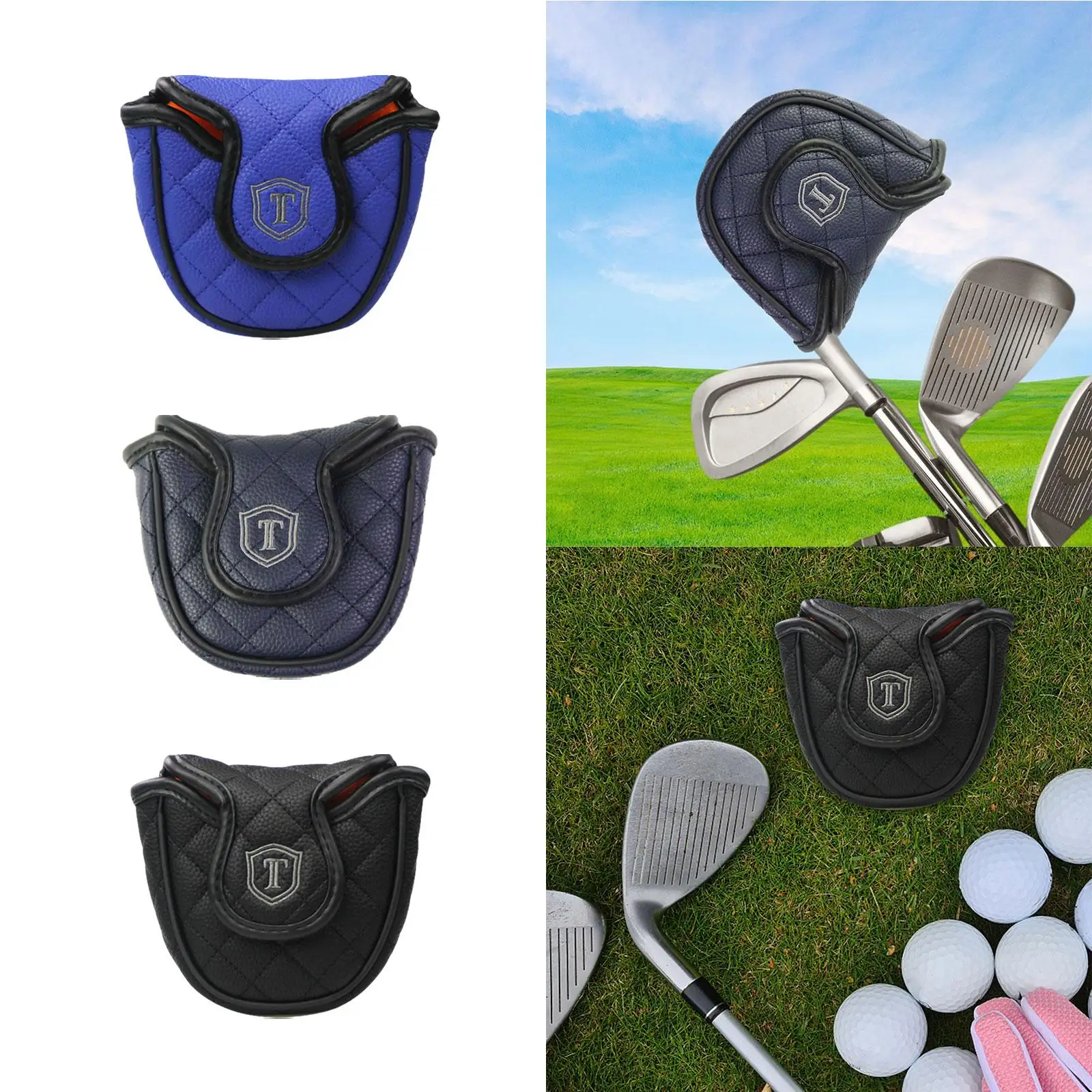 Golf Putter Head Cover Golf Zubehör Mode Wasserdicht für die meisten Putter