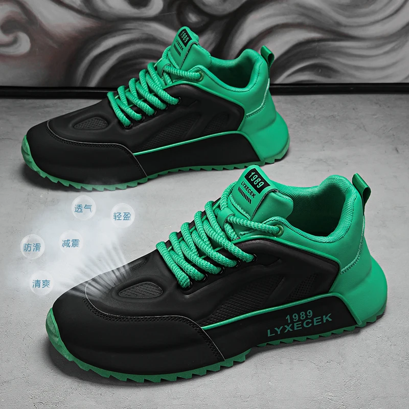 

Sport Shoes Men Comfortable Trainers Designer Athletic Sneakers Mens Casual Fashion Sneakers Male Outdoor Anti Slip Running Shoe