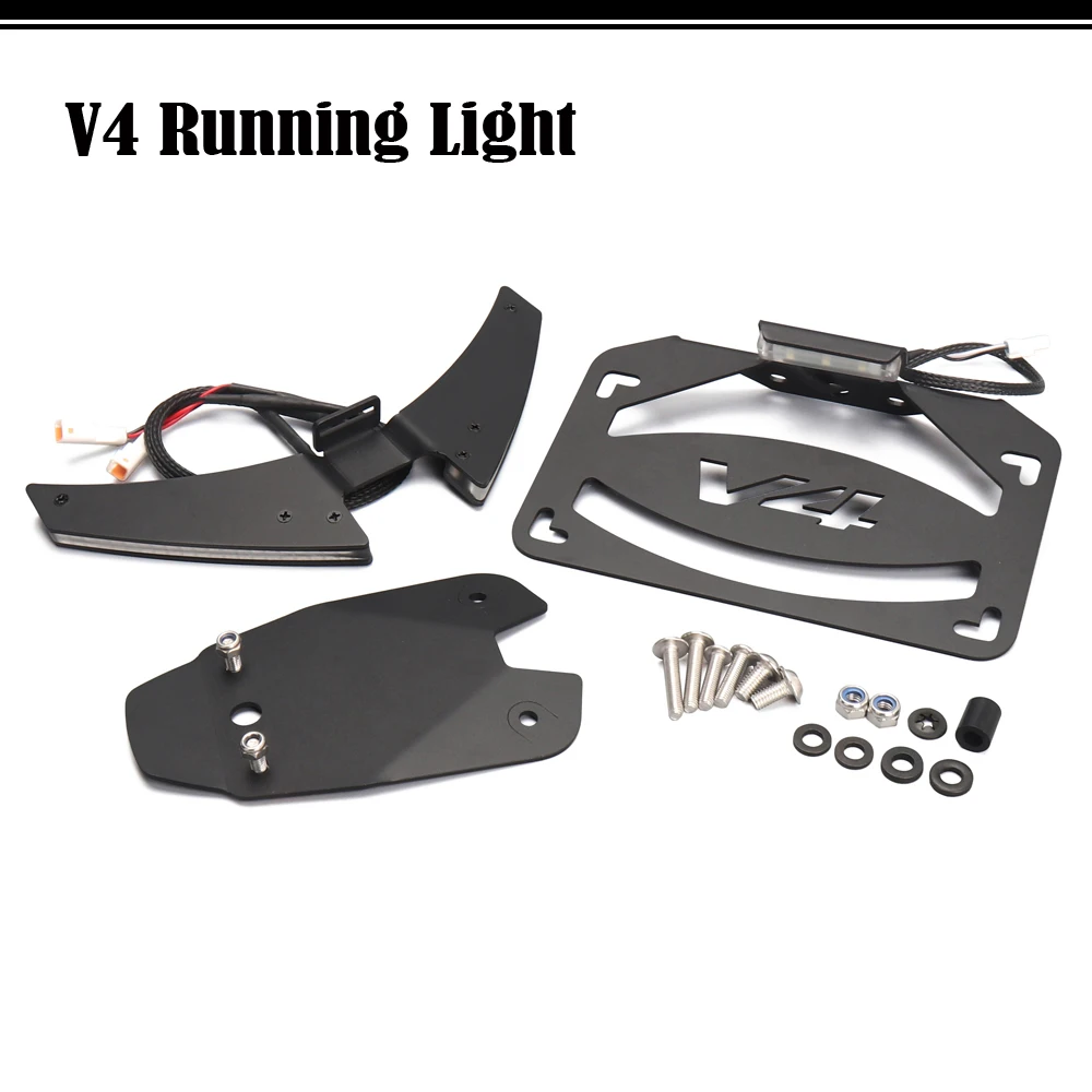 For Ducati Panigale V4S V4 V2 Streetfighte V2 V4 2025 NEW Motorcycle Mount Fender Eliminator Tail Tidy License Plate Holder