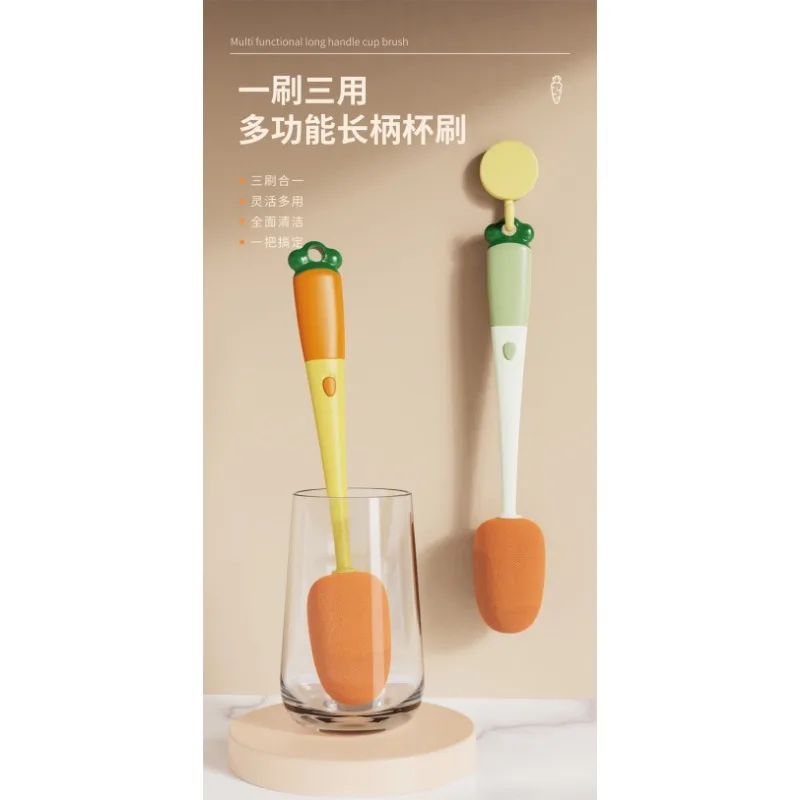 3 в 1, щётка для чистки бутылок