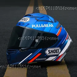 SHOEI X-14 Helmet Alex 73 TC-02 X-Fourteen X-Spirit III Full Face Helmet Sports Racing Motorcycle Helmet