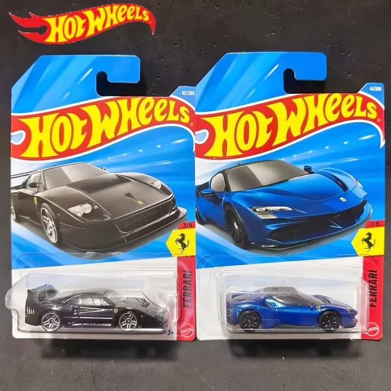 سيارات هوت ويلز 2026 طراز C بمقياس 1/64: فيراري F40، بورش 911، مازدا RX-7، نماذج سيارات مصبوبة من السبائك، هدية للمهرجانات ولعبة تجميعية