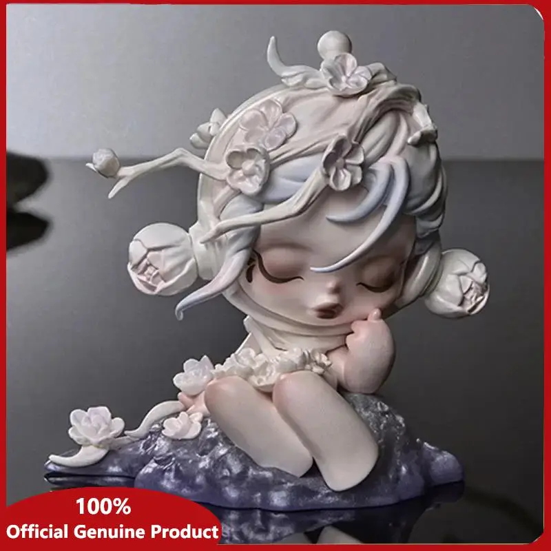 

SKULLPANDA The Ink Plum Blossom Series Genuine Blind Box Toys Kawaii Anime Action Figure Caixa Caja Surprise Mystery Box Dolls