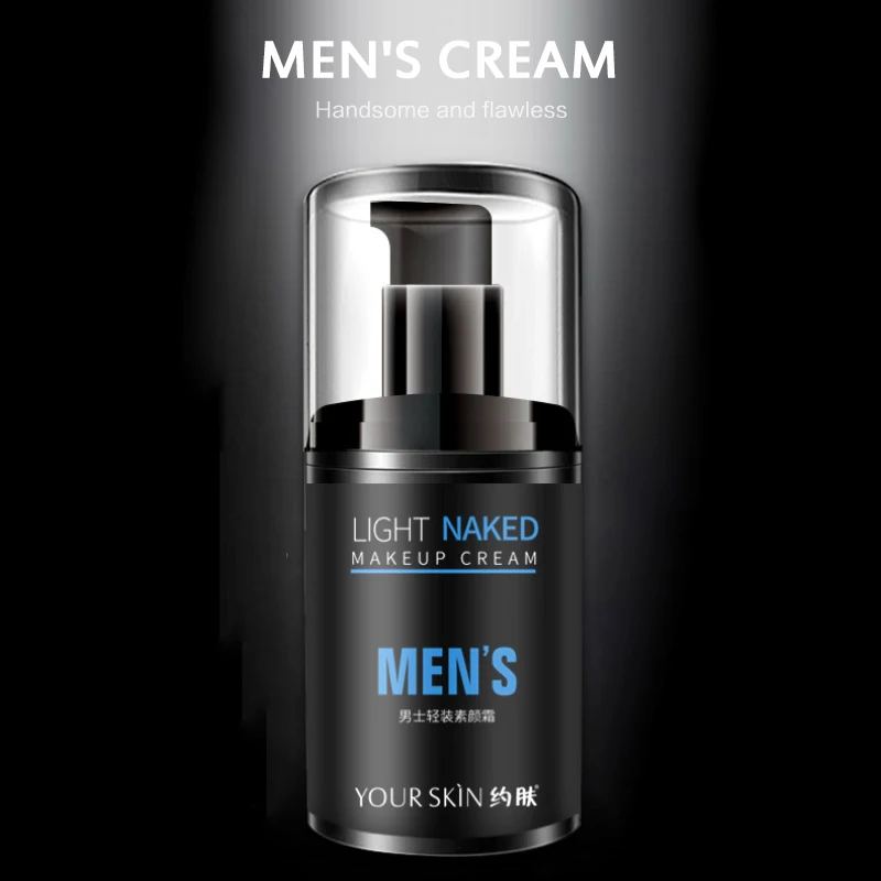 Man BB Cream base Makeup cura del viso idrata Mdelicate Bright Skin Cream foundation Concealer idratante carburatore