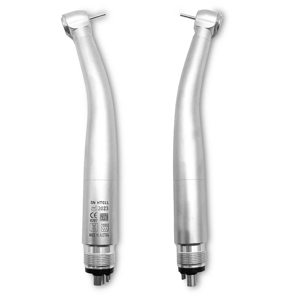 Dental High Brightness LED Handpiece, Alto brilho, Botão principal padrão de 2 furos, Rolamento cerâmico, Equipamentos odontológicos