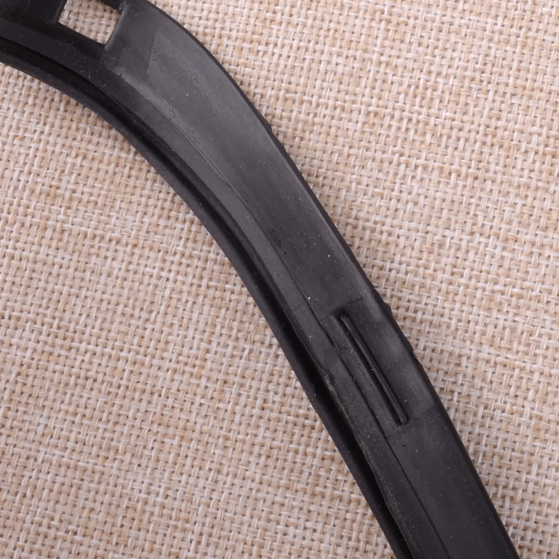 

1 Pair Black Rubber Car Front Left & Right Headlight Seal Trim Strip Gasket Fit for Porsche Cayenne 2011 2012 2013 2014
