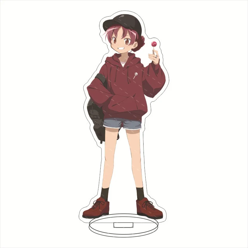 16CM Anime Figure Puella Magi Madoka Magica Kaname Madoka Miki Sayaka Akemi Homura Tomoe Mami Cos Acrylic Stand Ornaments view 3