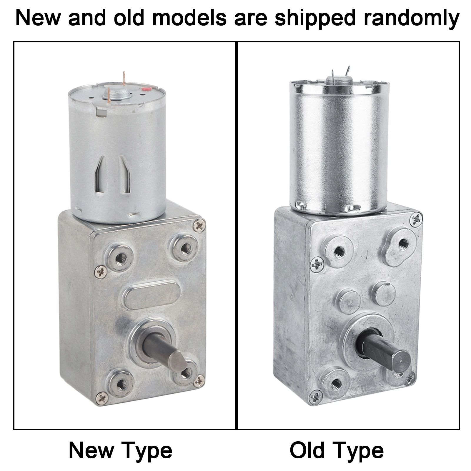 Electric Drive Motor Electric Motor Reversible High  Worm Geared Motor DC 12V Reduction Motor CW/CCW High  Motor