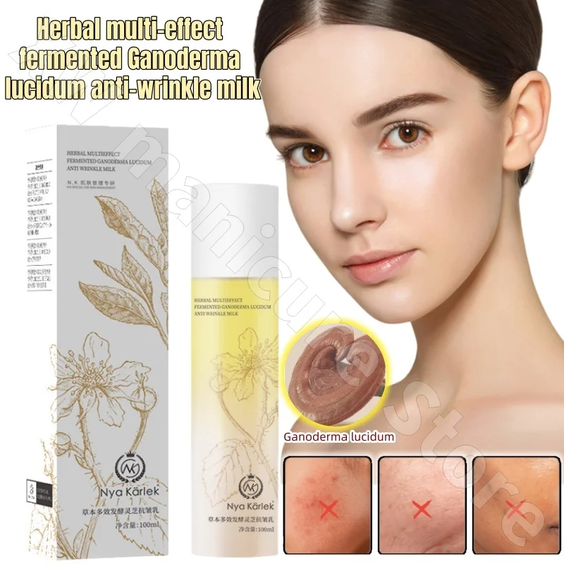 

Nya Karlek Herbal Multi-effect Fermented Ganoderma Lucidum Firming Lotion Hydrating Moisturizing Elastic Herbal Extract 100ml