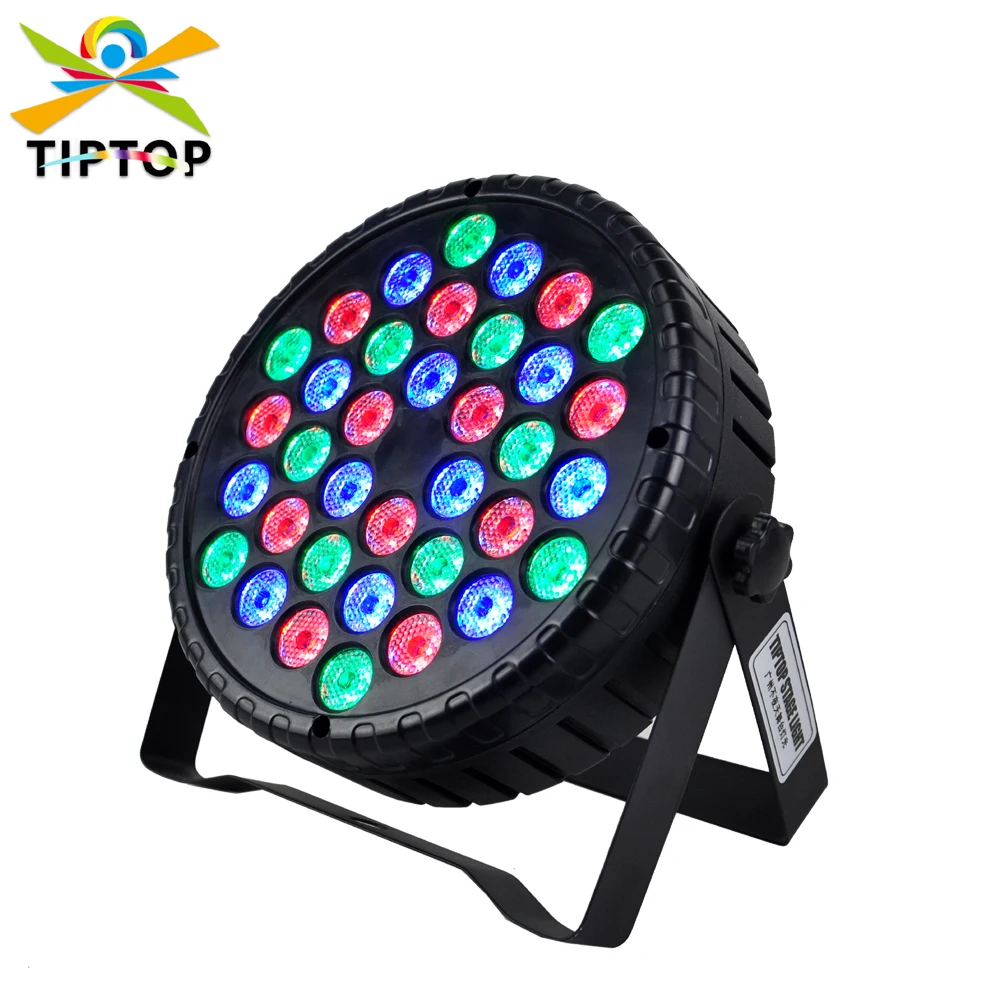 TIPTOP 36x3W RGB Mini LED Par Wash Lighting For DJ Party Club Disco Family DMX Stage Effects Noise Free Beam Wash DJ Show