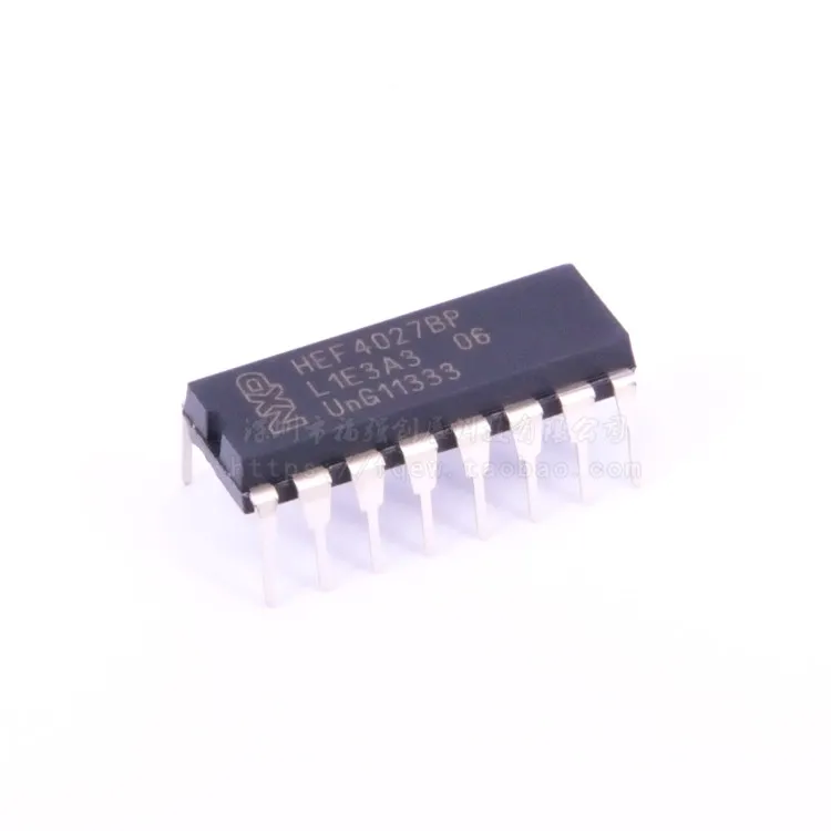 In-line HEF4027BP/CD4027BE DIP-16 new original