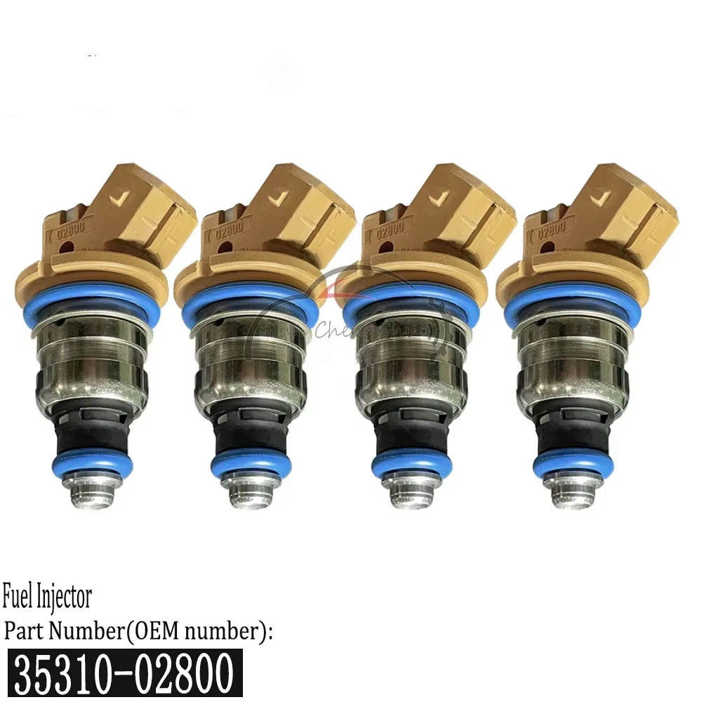 4Pcs 35310-02800 3531002800 GLP LPG Injector For KIA Ray 2008-2015