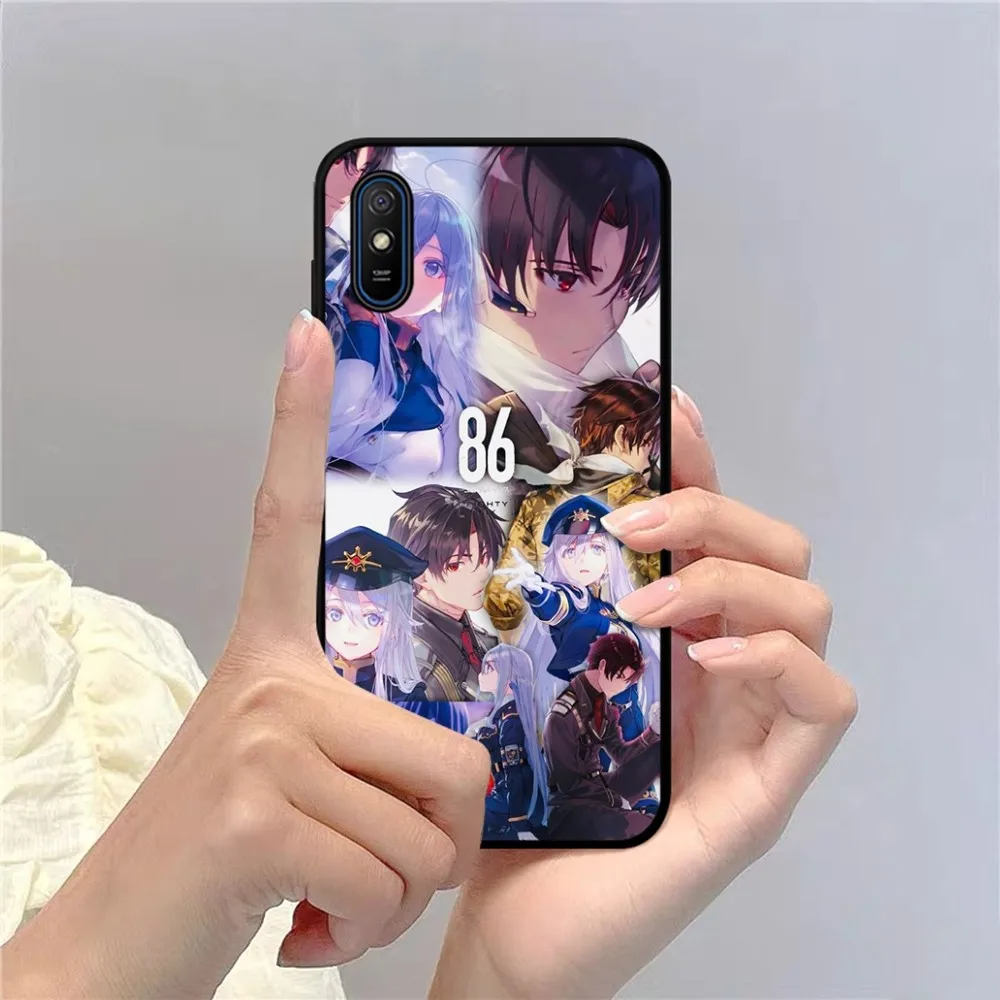 86 Eighty Six Movie Phone Case For Redmi 5 6 7 8 9 10 plus pro 6 7 8 9 A GO K20 K30 K40 pro plus F3 Fundas