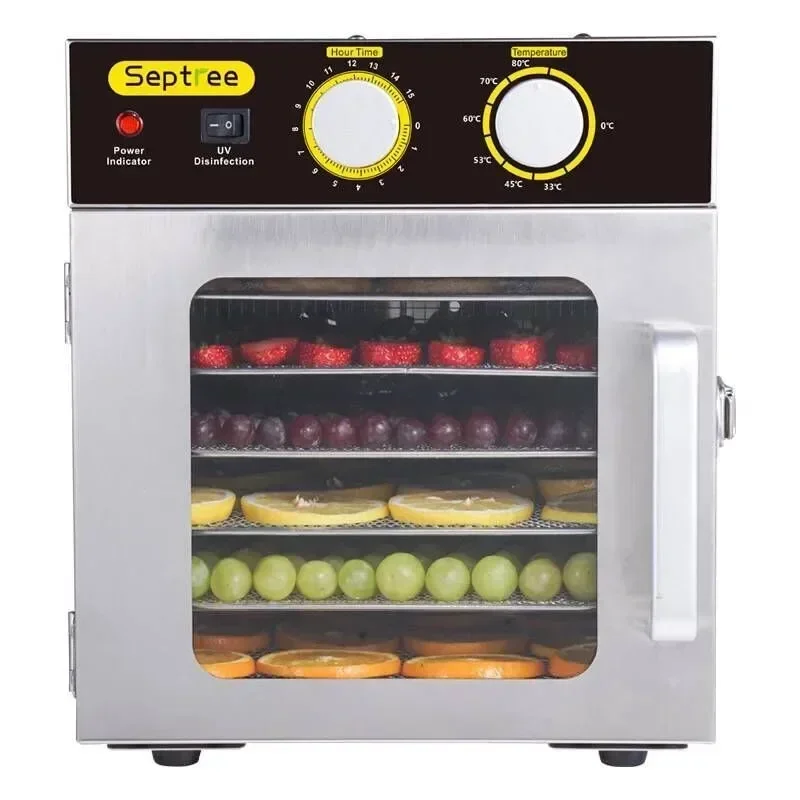 

Desktop 220v 6 Layer Food Dehydrator / Vegetable And Fruit Dryer / Snack Herb And Meat Dryer / Food And Fruit Dryer