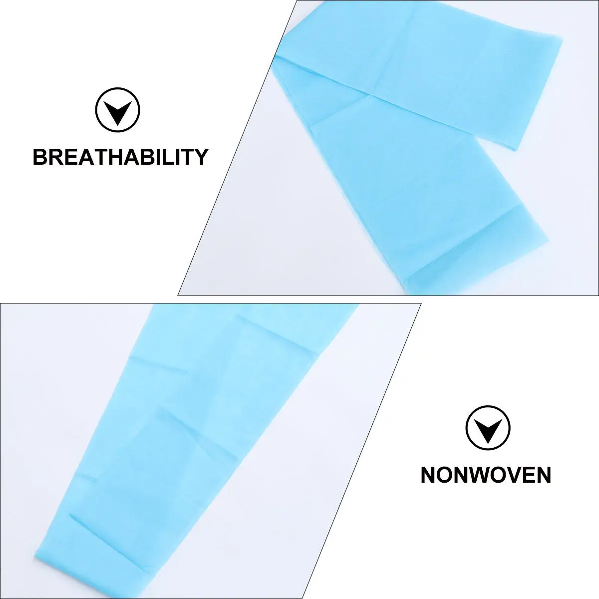 10Pcs Disposable Nonwoven Beauty Bed Sheets Spa Massage Salon Covers Breathable Hygienic Safe for Spa Home Travel Use