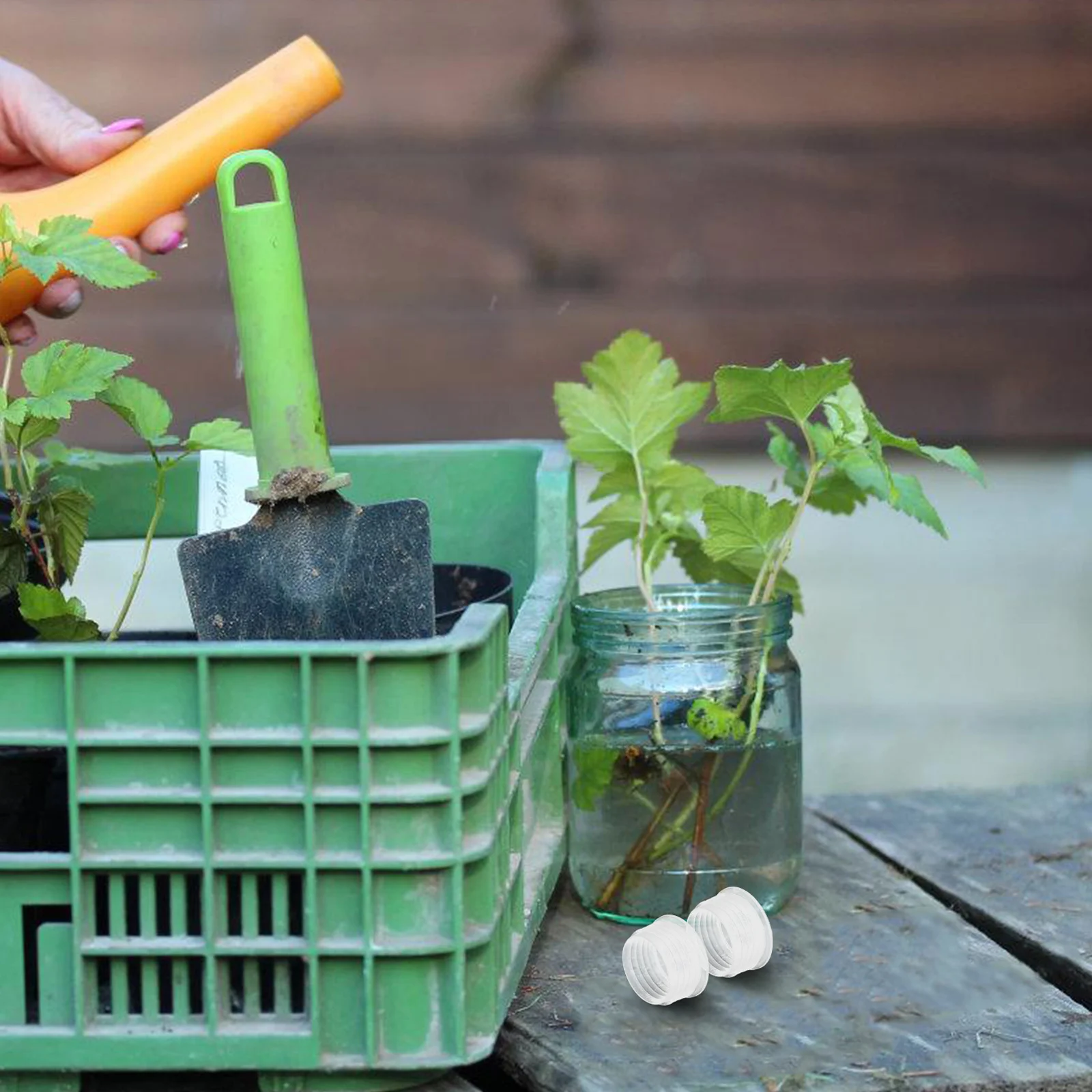 

10Pcs Vegetable Planter Accessories Round Plastic Stopper Reusable Sealing Plugs for Garden Balcony Planting Boxes