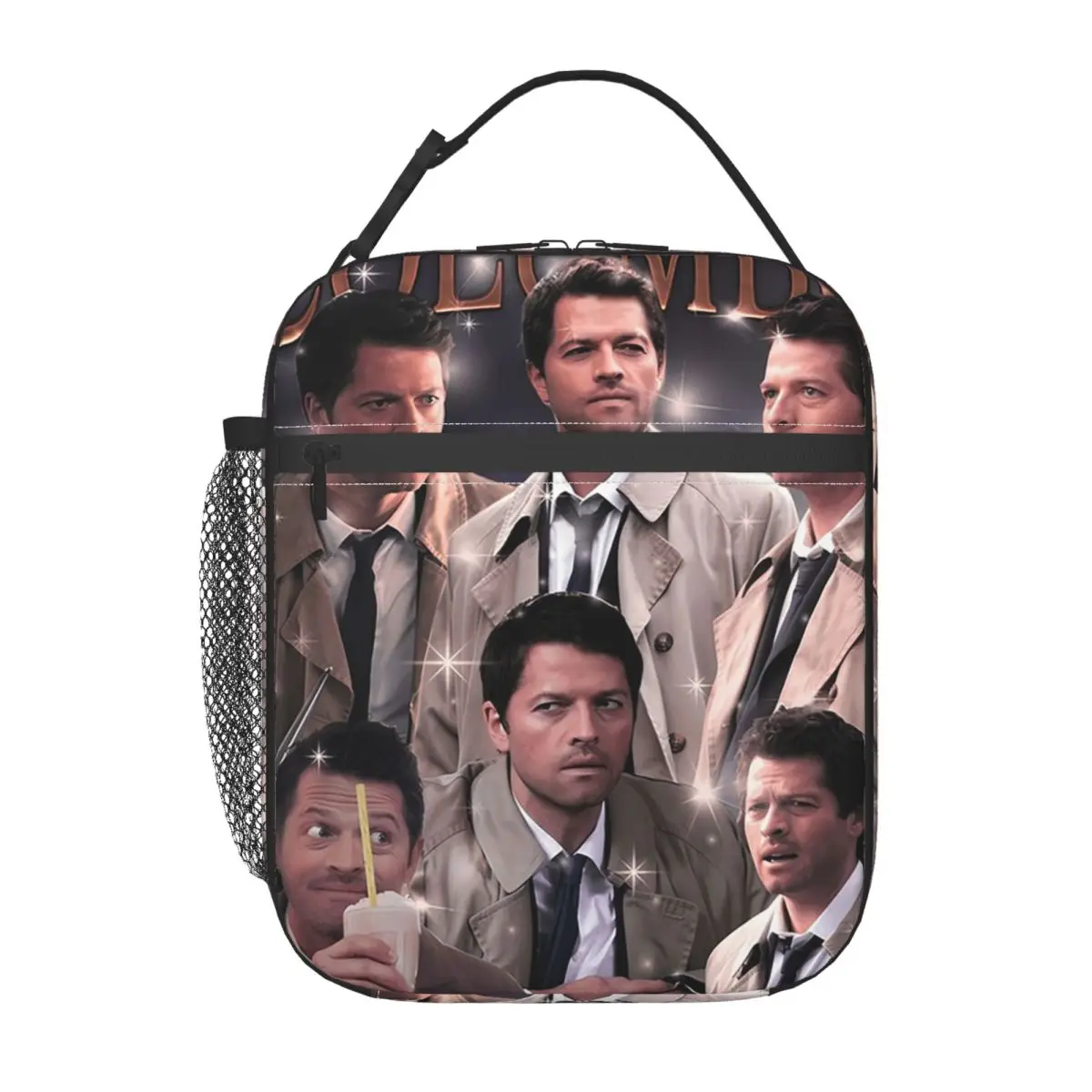 

Термосумка для обедов Columbo Castiel Supernatural для женщин и детей, портативная термосумка для еды, термосумка-тоут