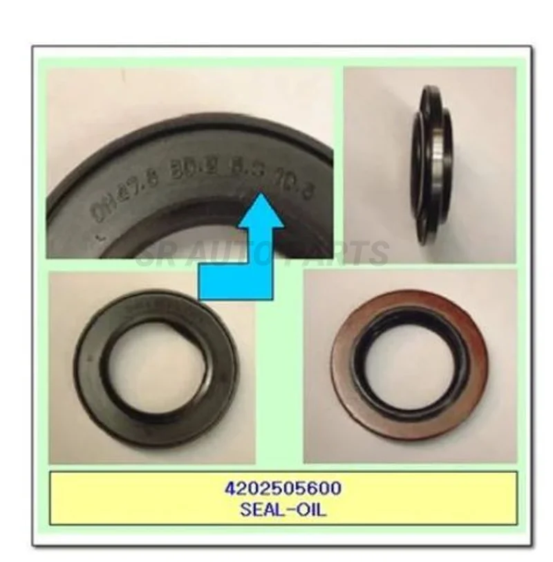 Gear Shank Oil Seal on Frt T.I Axle for Ssangyong REXTON, ACTYON/SPORTS,KYRON #4202505600