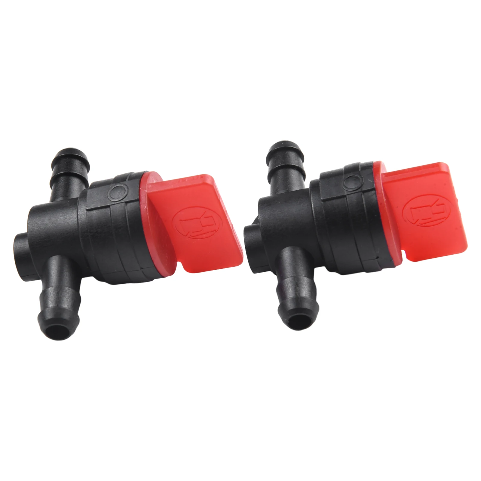 10pcs 1/4 Inch Straight Inline Fuel Cut-Off Valve for Small Engine Applications in Grounds Maintenance and Municipal Equipment