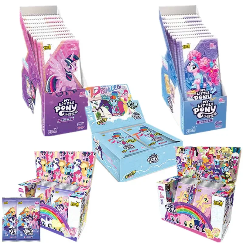 Layou My Little Pony:Friendship Is Magic Cards Huiyue Packs Anime pesta lucu Friendship Eternal Pack hadiah mainan kartu koleksi