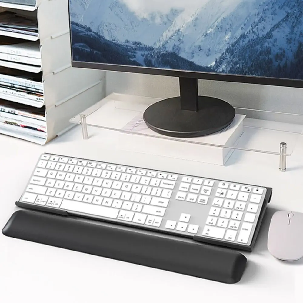 

Прозрачная акриловая подставка для клавиатуры, портативная, съемная, настольная, легкая, многоразовая, для демонстрации клавиатуры