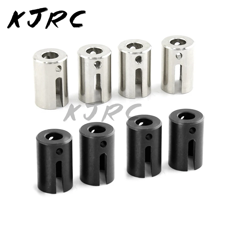 

KJRC 4pcs Steel Drive Cup 8652 8652X for E-Revo 2.0 VXL Brushless 86086-4 1/10 RC Car Upgrade Parts Accessories