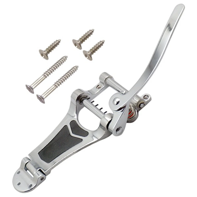 

Guitar Tremolo Bridge Tailpiece Replacement Accessories For LP Jazz Electric Guitar B70 ES 355 Best Silver