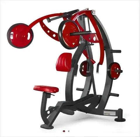 2025 AON-Fitness 중국 베스트 셀러 새 모델 체육관 장비 플레이트 로드 기계 강도 훈련 파워 행 판매