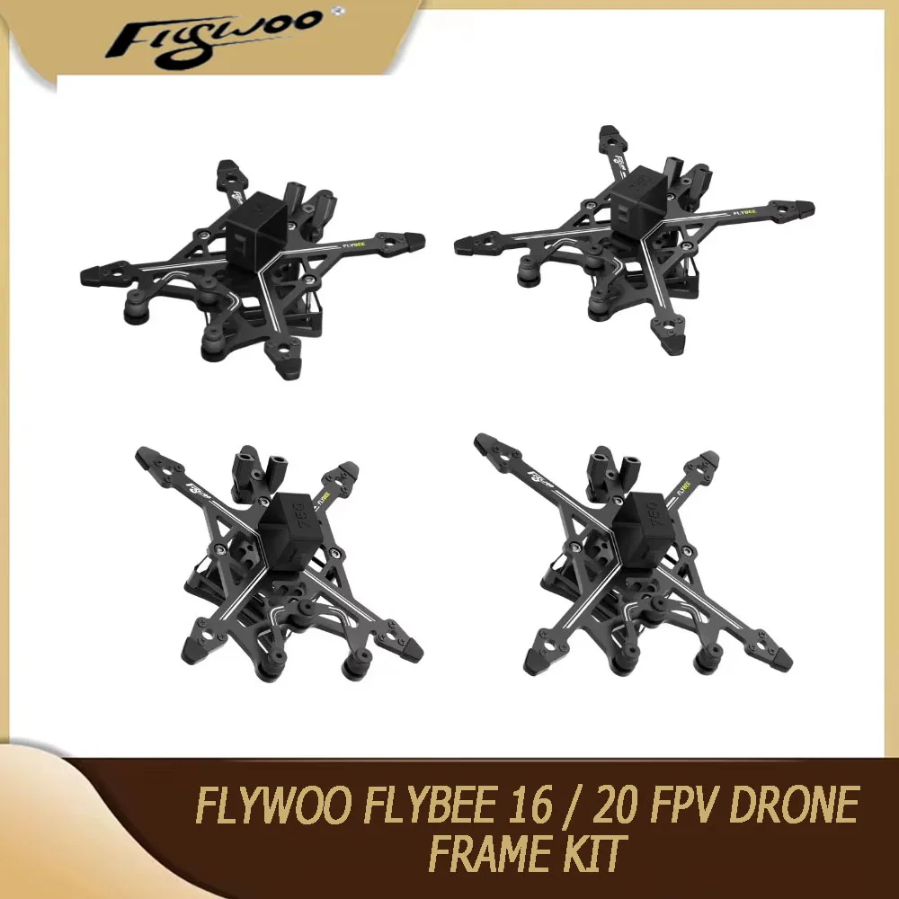 

FLYWOO Flybee 16/20 FPV Drone Frame Kit - Compatible with O3 Lite/O4/Walksnail/HDZero