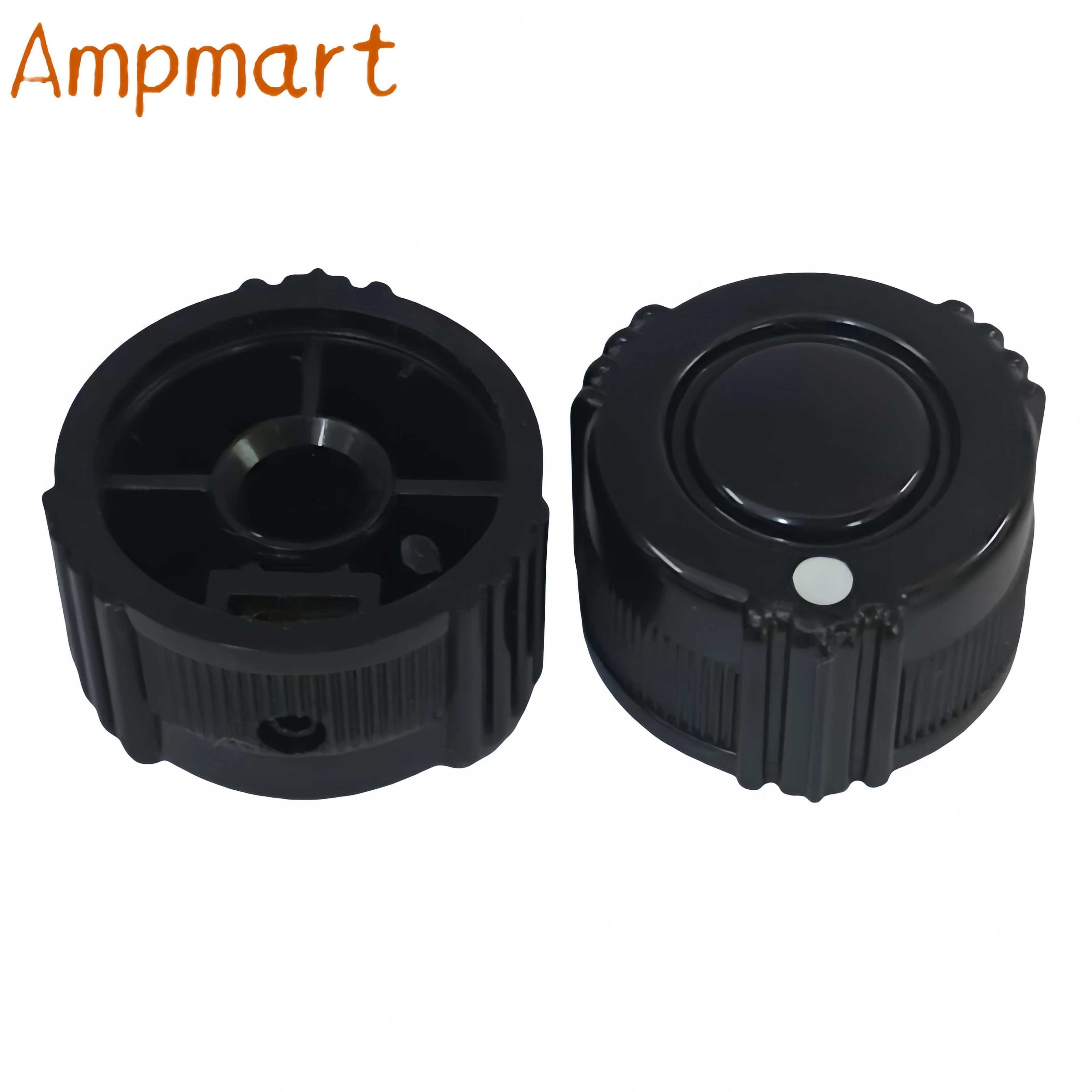 AMPMART-Guitar Amplifier Plastic Knob, BMP Classic Style, Effects Volume Knob, 25x15MM Installation Aperture: 6.3MM