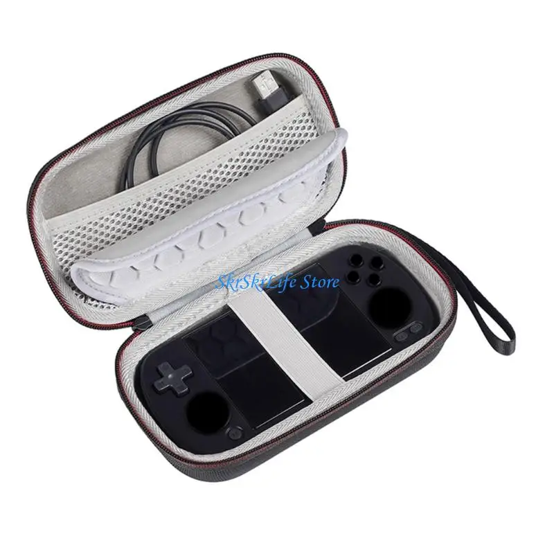 

E65E Scratchproof Bag Game Console Carrying Case with Mesh Pocket Storage Box