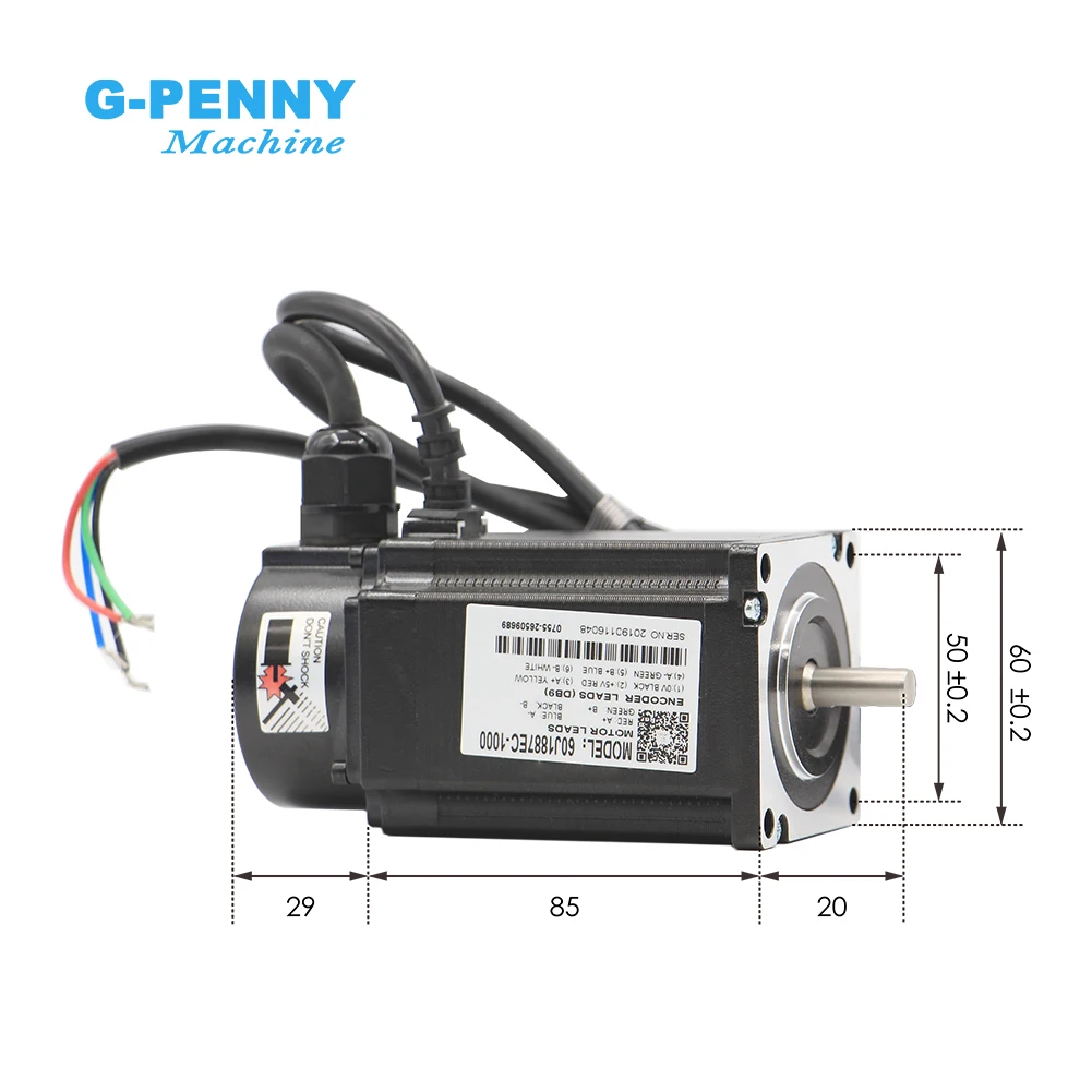 NEMA23 JMC kit motore passo-passo diametro = 8 428Oz-in 3.0N.m motore passo-passo ad anello chiuso