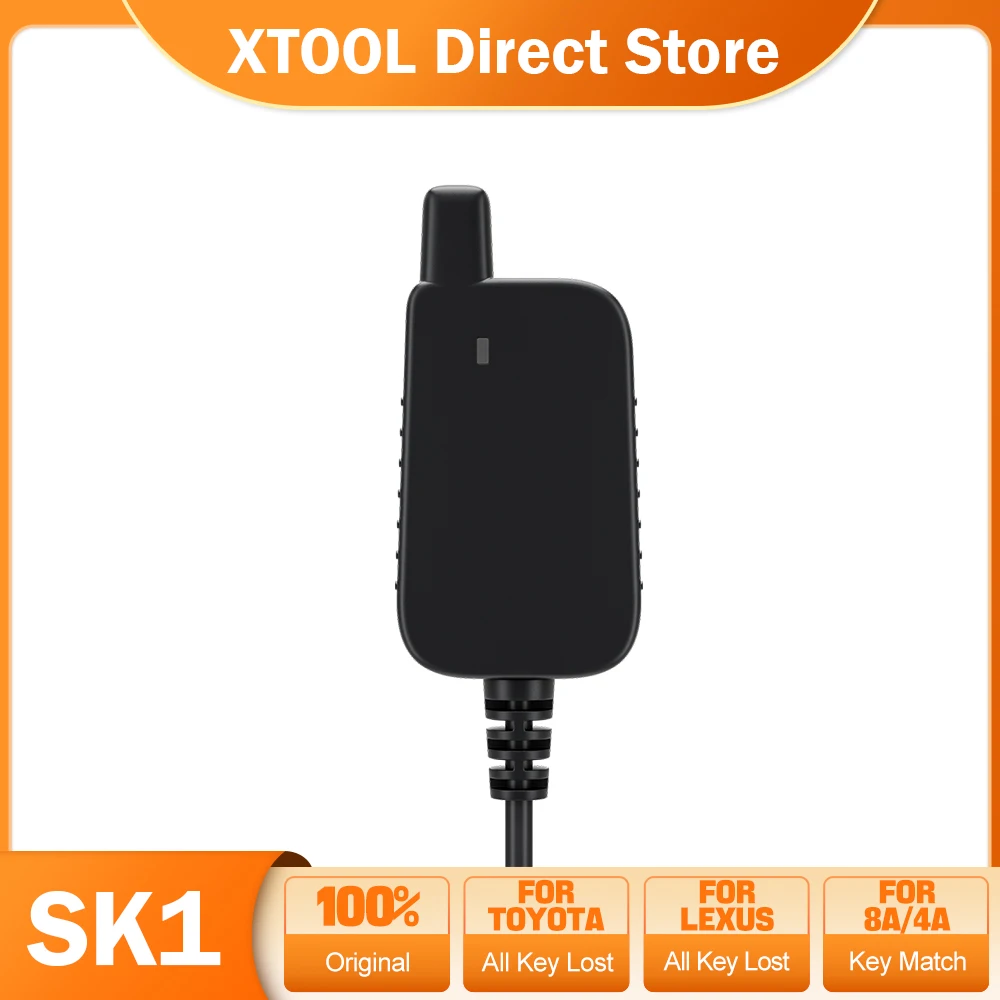 XTOOL AnyToyo SK1 For Toyota 8A/4A Smart Key Programming Tool With Bench-free Pincode-free Auto Key Coding for X100PAD3 SE KC501