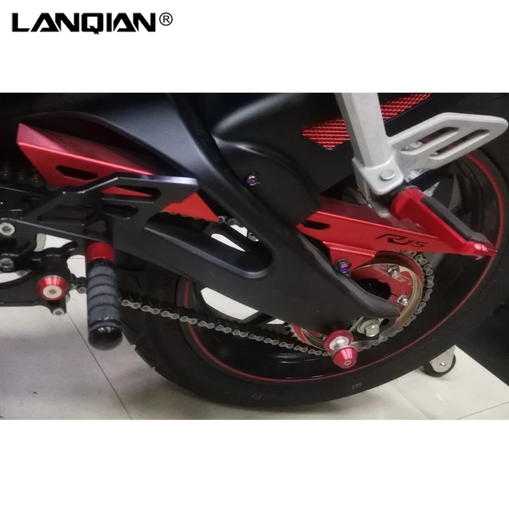 For Yamaha YZF-R15 YZFR15 V3 Rear Sprocket Chain Guard Mud Cover Fairing Cowl Protector YZF R15 V3 2017 2018 2019 2020