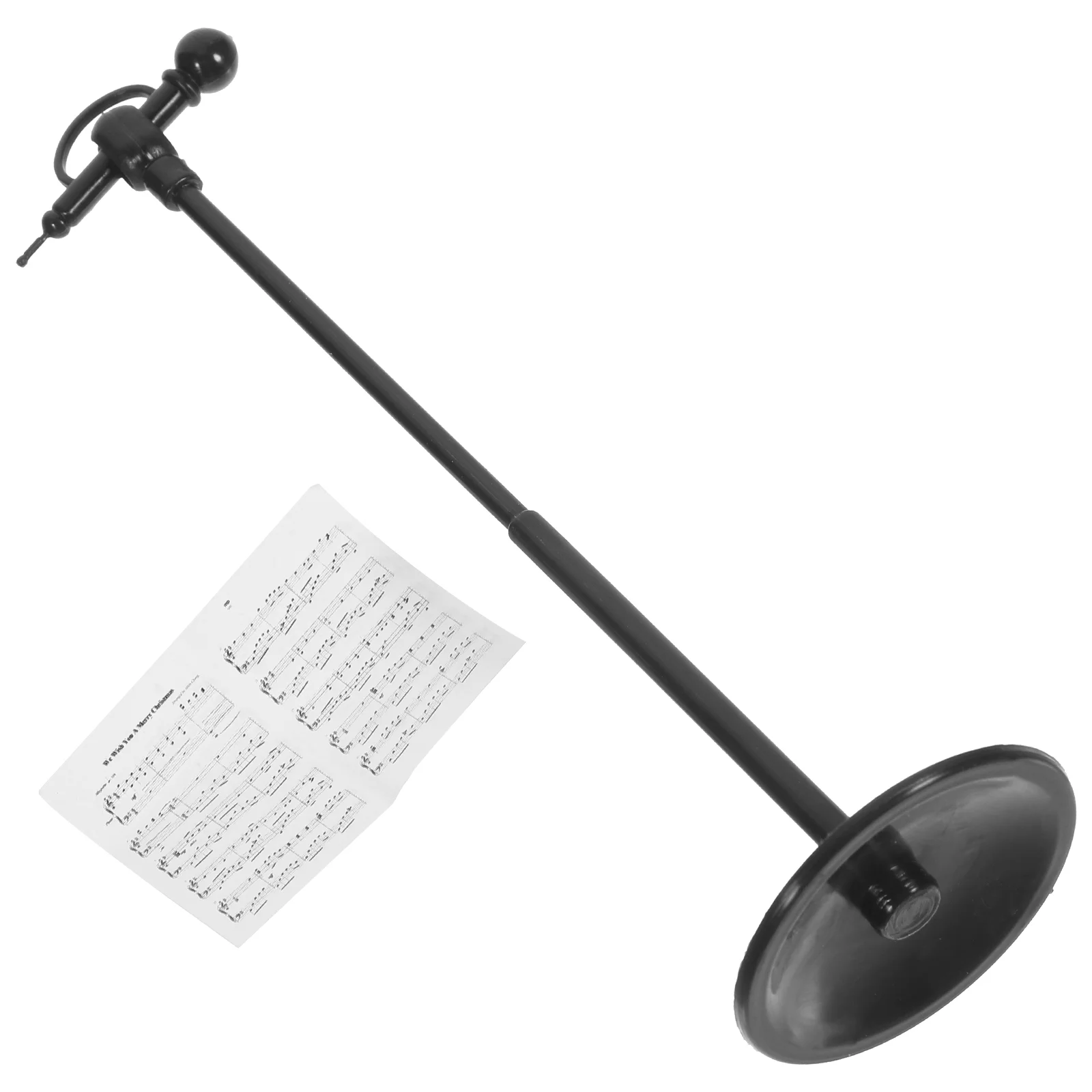 

Mini Microphone Accessories Baby 1400X360X360CM Funny Fake Decorative Miniature Black Adorable