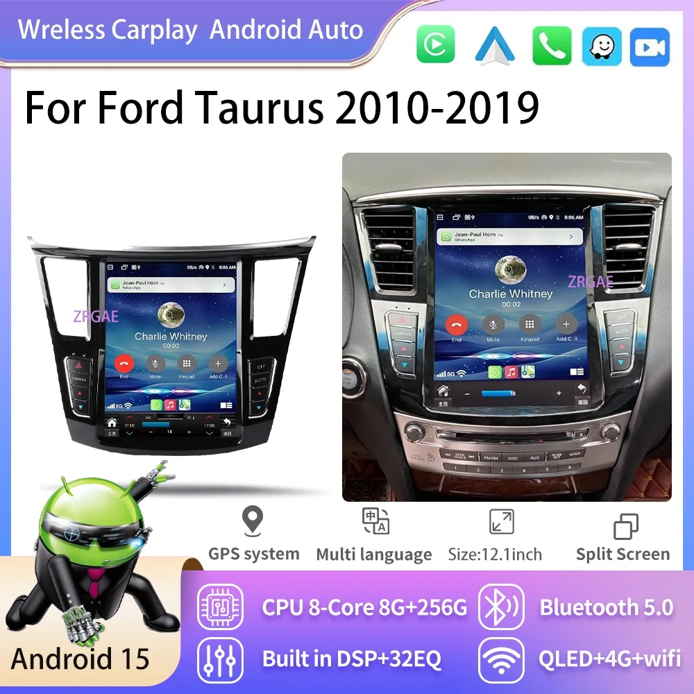 

Carplay Screen 12.1" Android 15 For Infiniti QX60 JX35 2013-2020 Car Radio Automotive Multimedia GPS Navigation Head Unit WiFi