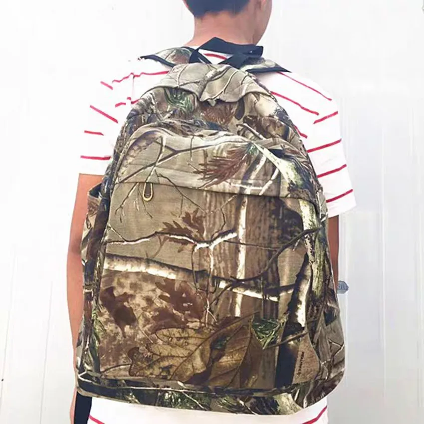 New Tree & Reed Bionic Camouflage Hunting Fishing Backpack Soft Shell Waterpoof Jungle Camo Hunting Bag Outdoor Sports Backpack